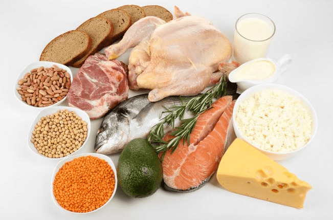7 kunlik protein dietasi uchun ovqatlar